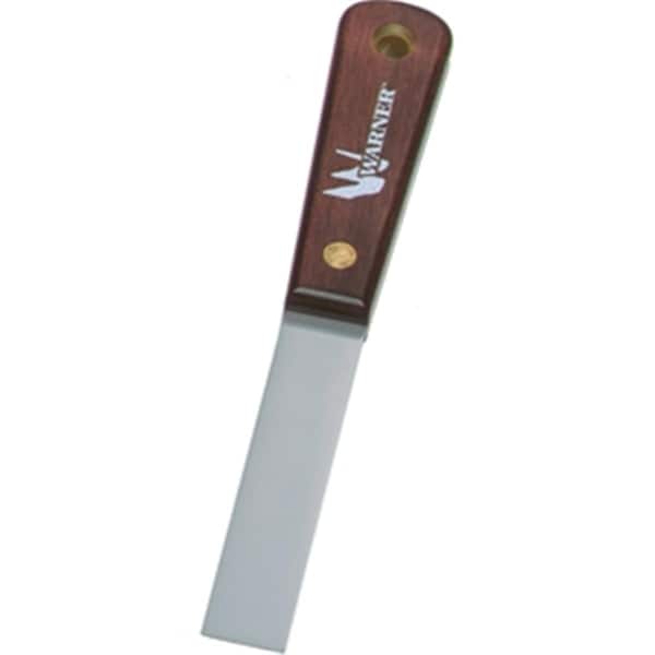 Warner Hand Tools 604 0.75 in. Full Flex Putty Knife with Rosewood Handle 48661006047 - main